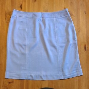Blue Pencil Skirt